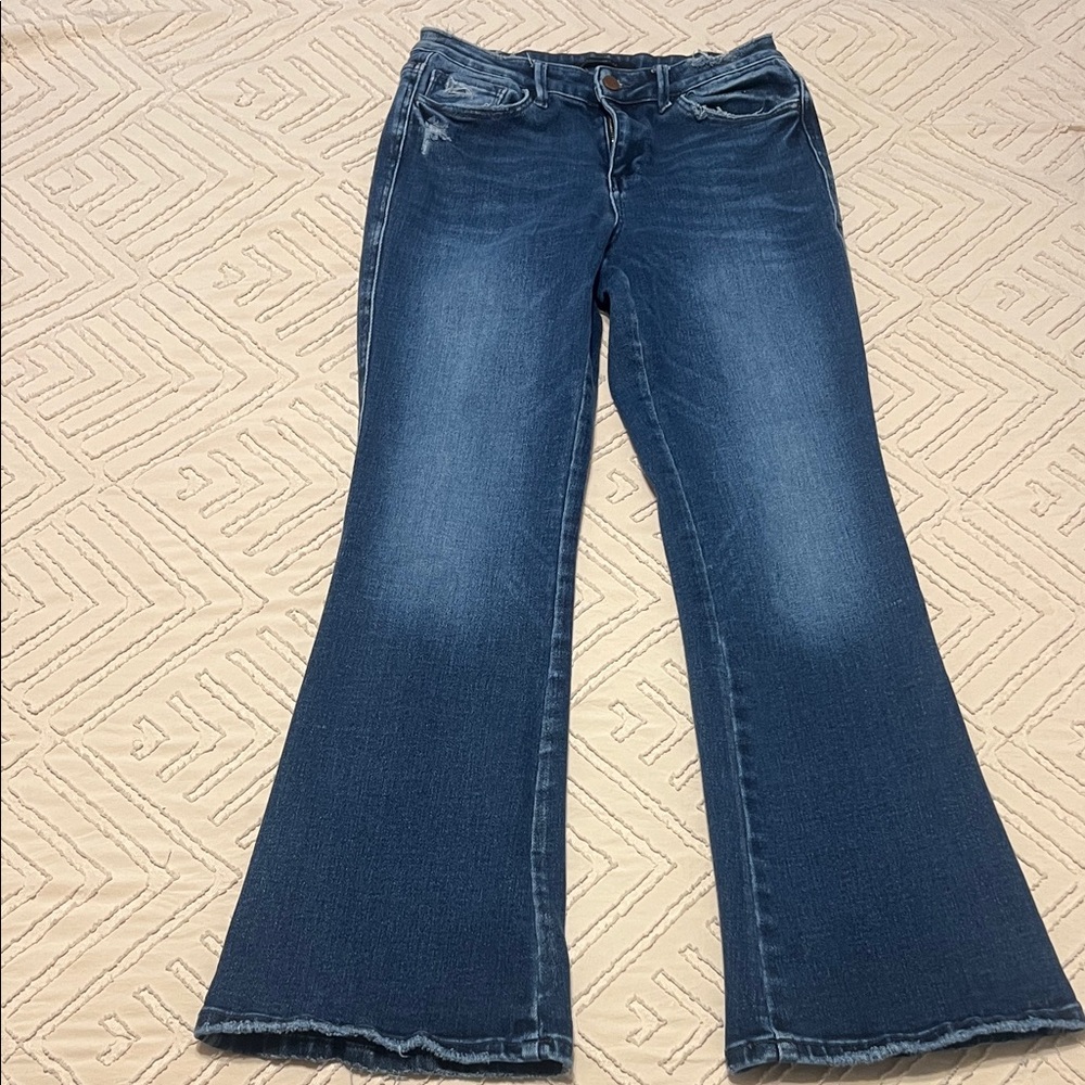 Flying Monkey Dark Blue Flare Jeans